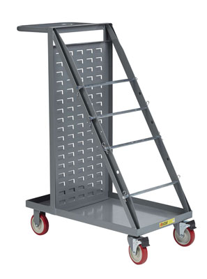 Wire Reel Cart, Open Back or Louvered Panel Back