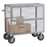 Security Box Truck w/ 10" Solid Rubber Casters