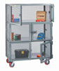 3 Compartment Mobile Storage Locker