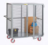 Mobile Security Locker, Welded Handle, No Center Shelf, 2,000 lbs. Capacity