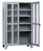 High Visibility Storage Cabinet, 4 Adjustable Shelves