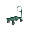 Nursery Platform Truck with Perforated Lip-Up Deck, 10' Solid Rubber Wheels (1,200 lbs. Capacity)
