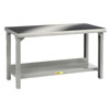 Stainless Steel Top Welded Workbench- Fixed Height