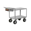 Instrument Cart with Writing Shelf and Storage Pocket, Flush Shelves (1,200 lbs. capacity)