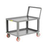 Low Deck Truck with Lipped Shelves, Adjustable Height (1,200 lbs. Capacity)