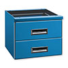 1416 Series Bench Drawer Unit, 15-1/2"W x 16"D w/ 2 Drawers