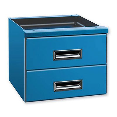 2024 Series Bench Drawer Unit, 21-1/2"W x 24"D w/ 2 Drawers