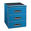 1416 Series Bench Drawer Unit, 15-1/2"W x 16"D w/ 3 Drawers