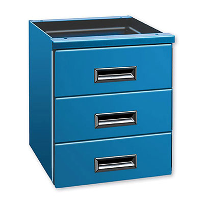 2024 Series Bench Drawer Unit, 21-1/2"W x 24"D w/ 4 Drawers