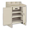 3136, Shop Cabinet Desk - 1 Drawer, 3 Shelves