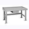 BD Series Welded Steel Benches Basic + Drawer 60' W ide