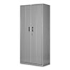 BDSC Series - Bi-Fold Door Cabinets - 36"W x 24"D x 78"H