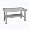 BS Series Welded Steel Benches Basic + Shelf 48'Wide