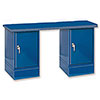 CB Series Door Cabinets Steel Top 28" Deep