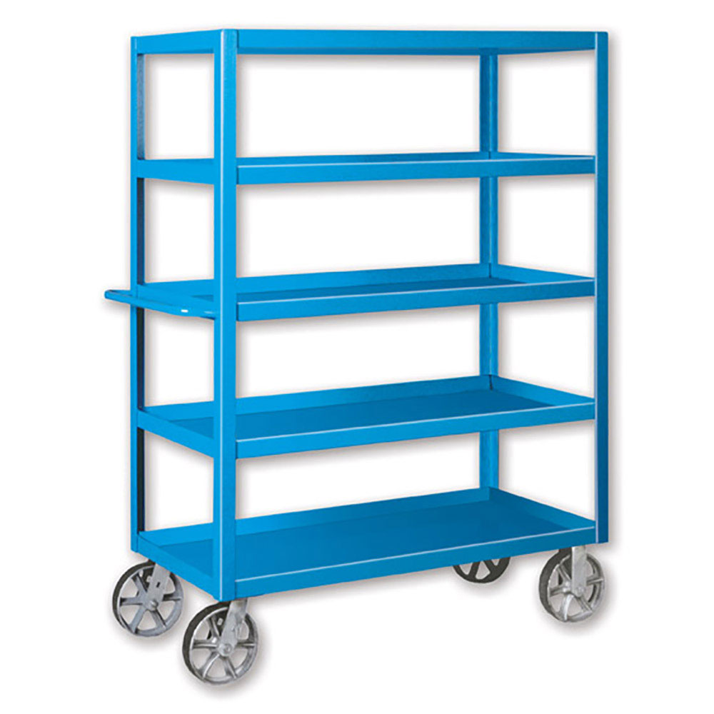 H Series, 5 Shelf,  Heavy Duty Stock Carts, 24"Wide