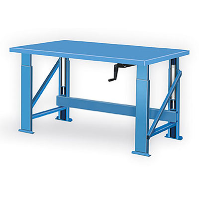 HBS Series Steel Top Hydraulic Benches - Manual