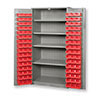 HDBC Series - Style B - Heavy Duty Flush Door Storage Bin Cabinets