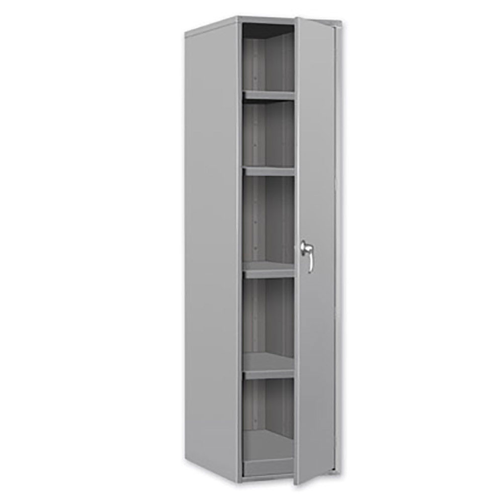 Strong Hold - 66-244-6/5DB - Heavy Duty Storage Cabinet, Dark Gray, 78 in H x 72 in W x 24 in D, Assembled