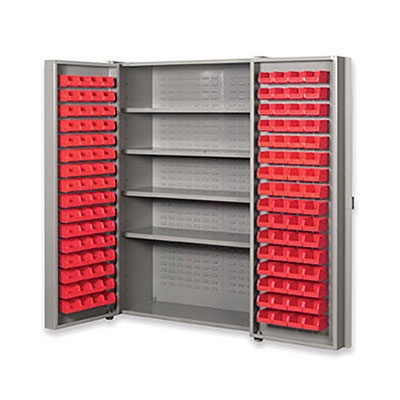PDBC Series - Style B - Heavy Duty Pocket Door Storage Bin Cabinets