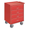 PUB Series Portable Door & Drawer Cabinets w/ 4 Drawers