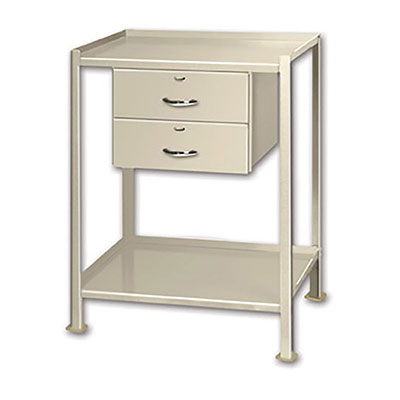 TU Series Utility Tables & Carts 19'W x 25'D w/ 2 Shelves & 2 Drawers