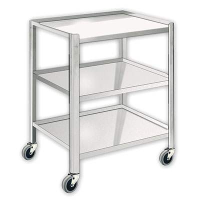 3 Shelf, TU-SS Series Stainless Steel Utility Carts & Tables 