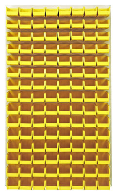 Louvered Panel w/ (120) 7-3/8" Long Bins, 36" Long