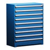 R5AHE-5813, Heavy-Duty Stationary Cabinet (with 9  Drawers)