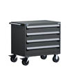 R5BEC-2803, Heavy-Duty Mobile Cabinet, 4 Drawers
