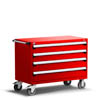 R5BHE-3019, Heavy-Duty Mobile Cabinet, 4 Drawers
