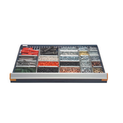 R5BDD-3001, Heavy-Duty Mobile Cabinet, 6 Drawers