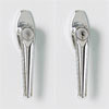 Handle Set, Polished Chrome Finish, Right Locking, Left Dummy