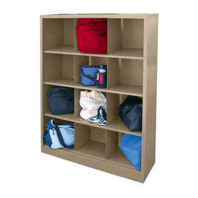Cubbie Storage Organizer - 12 Bins - 5 Color Options