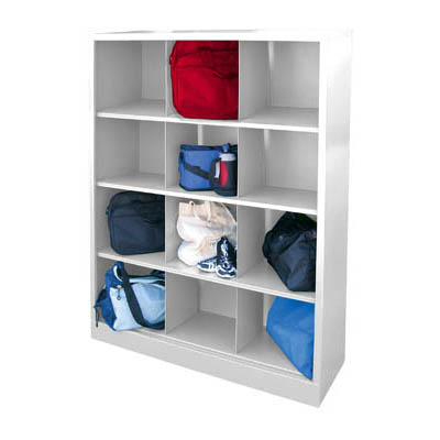 Cubbie Storage Organizer - 12 Bins - 5 Color Options