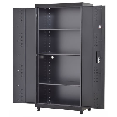 SANDUSKY 46W x 24D x 78H Mobile Transport Storage Cabinets