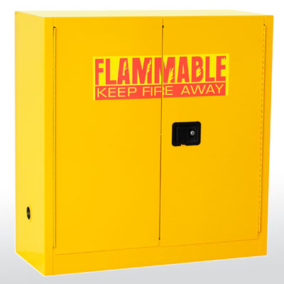 Counter Height Flammable Safety Cabinet - 30 Gallon Capacity 