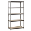 Boltless Z-Beam Steel Shelving, 30'W, 36'W & 48'W