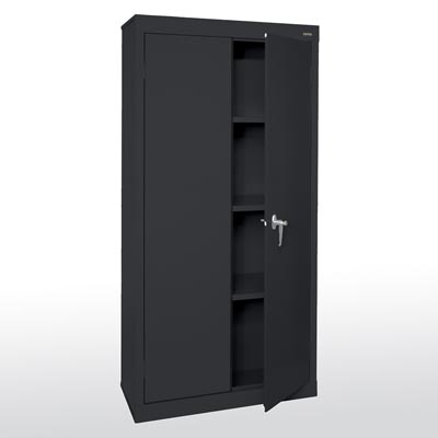 Valueline Series Fixed Shelves Storage Cabinet - 5 Color Options 