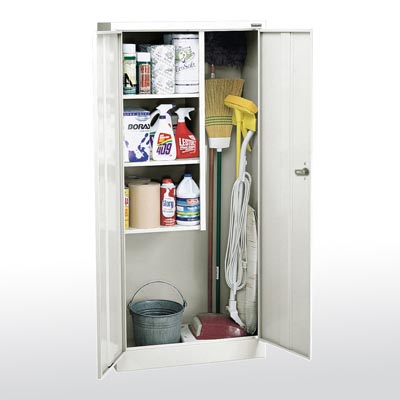 Value Line Janitorial Supply Cabinet - 5 Color Options 