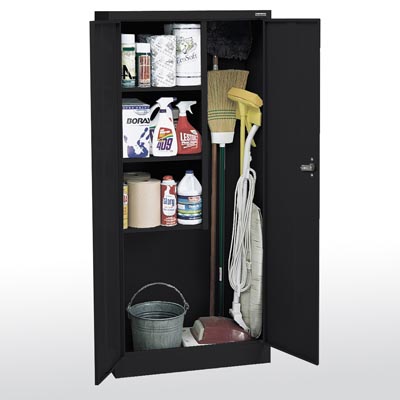 Value Line Janitorial Supply Cabinet - 3 Color Options 