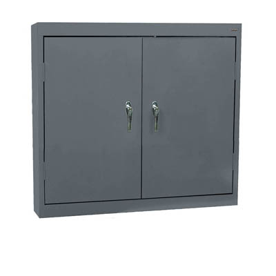 Solid Door Wall Cabinet - 9 Color Options
