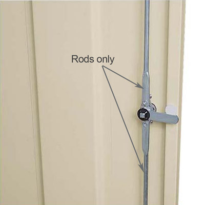 Sandusky Cabinets Rdset78 Locking Rods For 78 H Cabinets With