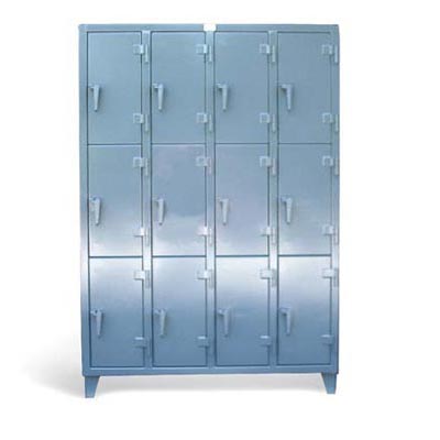 Triple-Tier 12 Compartment Industrial Locker