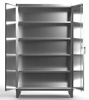 Stainless Steel Industrial Cabinet, 48"W