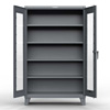 12 Gauge, Extreme Duty, Clear View Cabinet, 3 Shelves, 48" Wide 