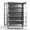 Extreme Duty, 12 Gauge, Stainless Steel Clearview Cabinet, 48' Wide 