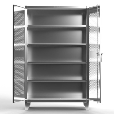 36-V-244SS, Stainless Steel Ventilated Cabinet, 36" Wide