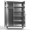 36-W-245-SS, Stainless Steel Uniform Cabinet, 36" Wide