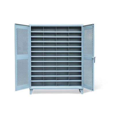 56-V-1611-48OP, Ventilated Cabinet With Vertical Dividers, 48 Openings