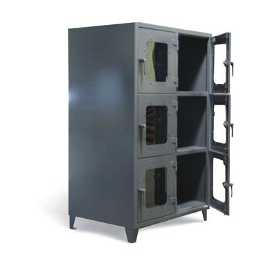 4.66.9-6D-LD-240, 6 Compartment Clear View Cabinet